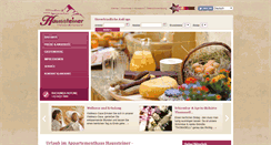 Desktop Screenshot of haussteiner.at