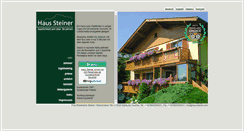 Desktop Screenshot of haussteiner.com